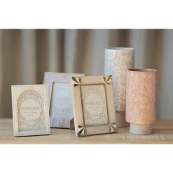 Shiraleah Ariston Corner Detail Ivory 4x6 Picture Frame