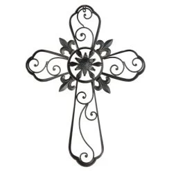 Metal Cross Scroll Wall Decor Brown - Olivia & May 13 Metal Cross Scroll Wall Decor Brown - Olivia & May -Wall Charm Deals Store GUEST 545e62e9 3e44 4510 bb67 ae45573765b1