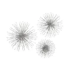 Set Of 3 Metal Starburst Wall Decors With Orb Detailing - Olivia & May -Wall Charm Deals Store GUEST 5a96ad34 b5ff 4451 9944 325a00f20f75