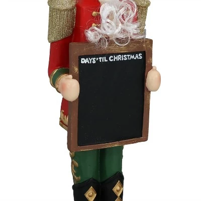 Sunnydaze Decor Sunnydaze Indoor/Outdoor Porch Or Living Room Polyresin Friedrich The Nutcracker With Sign Christmas Holiday Decoration - 36" 3 Sunnydaze Decor Sunnydaze Indoor/Outdoor Porch Or Living Room Polyresin Friedrich The Nutcracker With Sign Christmas Holiday Decoration - 36" - Image 3