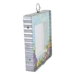 Round Top Collection 7.0" Easter Photo Frame Mini Gallery Eggs Picture Spring - Single Image Frames