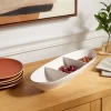 Ceramic Sectioned Serving Bowl Ivory - Threshold™