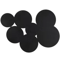 Wood Plate Carved Pinwheel Wall Decor - The Novogratz