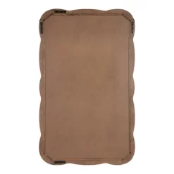 24" X 38" Hatherleigh Scallop Wood Wall Mirror Rustic Brown - Kate And Laurel 6 24" X 38" Hatherleigh Scallop Wood Wall Mirror Rustic Brown - Kate And Laurel -Wall Charm Deals Store GUEST 67177706 6cb4 4ea5 8d7f f0b92c76b880