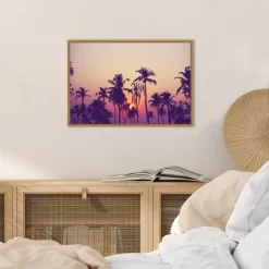 23" X 16" Palm Sky 1 By Design Fabrikken Framed Canvas Wall Art - Amanti Art 7 23" X 16" Palm Sky 1 By Design Fabrikken Framed Canvas Wall Art - Amanti Art -Wall Charm Deals Store GUEST 6865ca82 e18a 4913 b4ef 50d743b0de1c