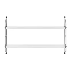 24.5" X 15.75" Severini Floating Bracket 2 Tier Wall Shelf - Danya B. 25 24.5" X 15.75" Severini Floating Bracket 2 Tier Wall Shelf - Danya B. -Wall Charm Deals Store GUEST 691f417e ac65 4dd4 a388 48f67b8e958c