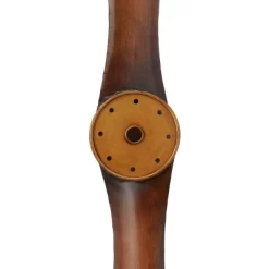 48" X 5" Metal Airplane Propeller 2 Blade Wall Decor With Aviation Detailing Brown - Olivia & May -Wall Charm Deals Store GUEST 6a0bb5b2 f7fd 4ccd a39a 8487348155ed