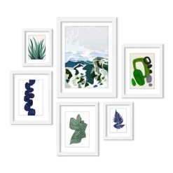 (Set Of 6) Framed Prints Gallery Wall Art Set Green Mountains By Louise Robinson - Americanflat 13 (Set Of 6) Framed Prints Gallery Wall Art Set Green Mountains By Louise Robinson - Americanflat -Wall Charm Deals Store GUEST 6b07c020 ba91 4bc1 8704 cb236a687d98