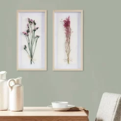 2pc Avant Garden Floral Shadowbox Set Natural - Madison Park -Wall Charm Deals Store GUEST 6feef275 2232 4889 ab31 242c73adf8cc