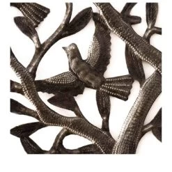 Global Crafts Double Tree Of Life Haitian Steel Drum Indoor/Outdoor Wall Art -Wall Charm Deals Store GUEST 7170a79d 9190 4b12 b0f6 daf5c41eb25e