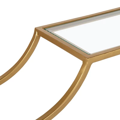 2pc Ciel Modern Glam Metal Wall Shelf Set - Kate & Laurel All Things Decor 2 2pc Ciel Modern Glam Metal Wall Shelf Set - Kate & Laurel All Things Decor - Image 2