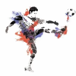 Men's Soccer Champion Peel And Stick Giant Wall Decal - RoomMates -Wall Charm Deals Store GUEST 73029969 e28b 45be 8abd b39b485f2d2c