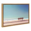 23" X 16" The Bench Framed Canvas Wall Art - Amanti Art