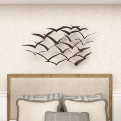 Metal Bird Flying Flock Wall Decor - Olivia & May -Wall Charm Deals Store GUEST 77b234ca 9722 4705 961f 4a9edd572855