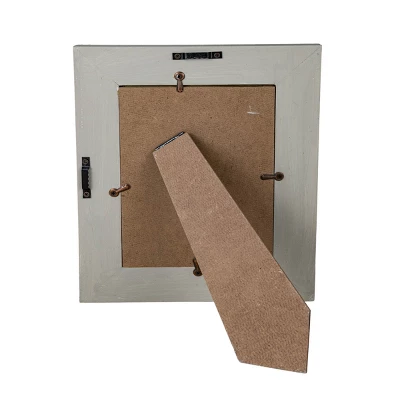 Distressed 5X7 Photo Frame Gray Wood, MDF & Glass - Foreside Home & Garden 3 Distressed 5X7 Photo Frame Gray Wood, MDF & Glass - Foreside Home & Garden - Image 3