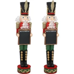 Sunnydaze Decor Sunnydaze Indoor/Outdoor Porch Or Living Room Polyresin Friedrich The Nutcracker With Sign Christmas Holiday Decoration - 36" 17 Sunnydaze Decor Sunnydaze Indoor/Outdoor Porch Or Living Room Polyresin Friedrich The Nutcracker With Sign Christmas Holiday Decoration - 36" -Wall Charm Deals Store GUEST 7b2e24a8 620b 4a03 bfc4 dcb1a2207780