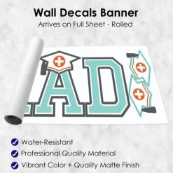 Big Dot Of Happiness Medical School Graduation Party Decor - Vinyl Wall Decals - Grad -Wall Charm Deals Store GUEST 7f175aaf c2ea 4eb1 a793 4f3a91946b4e