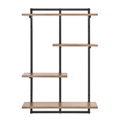 34.5" X 23.6" Rhodes 4 Tier Modern Floating Windowsill Wall Shelf Unit - Danya B. -Wall Charm Deals Store GUEST 7fa4ad96 d06c 466a ada7 a7811b5f6b1a