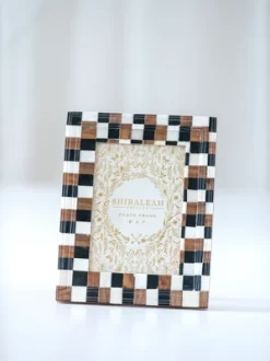 Shiraleah Roma Multi Check 5" X 7" Picture Frame
