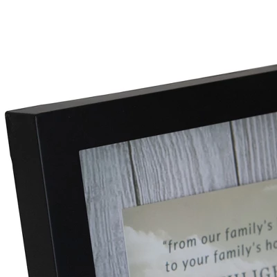 Northlight 10" Classical Rectangular 4" X 6" Photo Picture Frame With Clip - Black And White 4 Northlight 10" Classical Rectangular 4" X 6" Photo Picture Frame With Clip - Black And White - Image 4