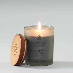 Glass Jar 3-Wick Mind & Body Escape & Discover Candle - Chesapeake Bay Candle -Wall Charm Deals Store GUEST 86c80cc6 0dc1 4f32 bf66 a289b49fe441