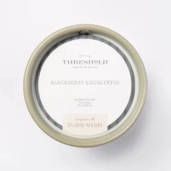 20oz Ceramic Blackberry Eucalyptus Candle Green - Threshold™ Designed With Studio McGee -Wall Charm Deals Store GUEST 870ce181 98d9 4be6 a455 6aadadca64e1