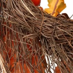 National Tree Company 16" Pumpkins And Maple Leaves Wreath -Wall Charm Deals Store GUEST 89192d3a f0c8 472d 97c6 e3e205330b0b