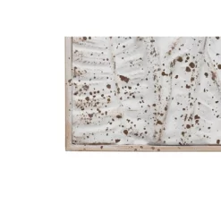 Set Of 2 Metal Decorative Wall Décor With Flowers White - Storied Home -Wall Charm Deals Store GUEST 8b64a243 7125 438d 8c87 bff9ce4be653