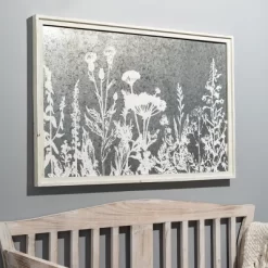 Sullivans Herb & Flower Iron Wall Sculpture 24.75"H Gray -Wall Charm Deals Store GUEST 8f3419a9 27d1 49ab 9b64 6752a1c30347