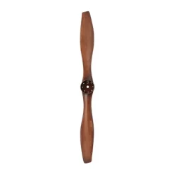 48" X 5" Metal Airplane Propeller 2 Blade Wall Decor With Aviation Detailing Brown - Olivia & May -Wall Charm Deals Store GUEST 905f69b7 62db 42bd 9f53 52512f64fd91