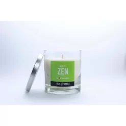 Zen White Candle - Love Cork Screw
