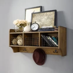 Fremont Entryway Shelf - Crosley -Wall Charm Deals Store GUEST 92432b59 90e3 4a31 b606 35880ae88857