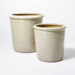 Small Ceramic Reactive Glaze Planter - Threshold™ Designed With Studio McGee 5 Small Ceramic Reactive Glaze Planter - Threshold™ Designed With Studio McGee -Wall Charm Deals Store GUEST 92e04b68 4640 4a09 a6ca b4e62a3d6b03