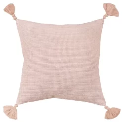 20"x20" Oversize Solid Striped Square Throw Pillow With Tassels Cover - Rizzy Home 19 20"x20" Oversize Solid Striped Square Throw Pillow With Tassels Cover - Rizzy Home -Wall Charm Deals Store GUEST 94427732 e07c 4669 85db 6842c56081c4