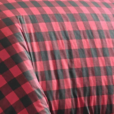 Mountain Plaid Duvet Cover And Sham Set Red - Eddie Bauer® 5 Mountain Plaid Duvet Cover And Sham Set Red - Eddie Bauer® - Image 5