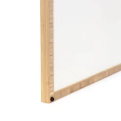 Cortneyherron Little Beach House Bamboo Framed Wall Canvas Blue - Deny Designs