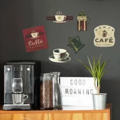 Coffee House Peel And Stick Wall Decal - RoomMates -Wall Charm Deals Store GUEST 9b9590e4 a1f9 4c84 8124 d3f5b54c0096