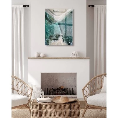 23" X 31" Poipu Beach Kauai By Rachel Dowd Floating Acrylic Unframed Wall Canvas - Kate & Laurel All Things Decor 4 23" X 31" Poipu Beach Kauai By Rachel Dowd Floating Acrylic Unframed Wall Canvas - Kate & Laurel All Things Decor - Image 4