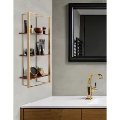 15" X 32" Kercheval Modern Wood Shelf - Kate & Laurel All Things Decor -Wall Charm Deals Store GUEST 9c483633 a787 4692 a712 ec4a0086304b