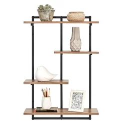 34.5" X 23.6" Rhodes 4 Tier Modern Floating Windowsill Wall Shelf Unit - Danya B. -Wall Charm Deals Store GUEST 9d46e6fe 41ec 4cb2 9d36 9bcdeb9f66a5