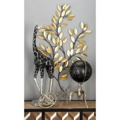 Metal Leaf Metallic Wall Decor With Stem - Olivia & May -Wall Charm Deals Store GUEST 9f56bc94 aaab 4ce8 996e 6bfdd126e5e4
