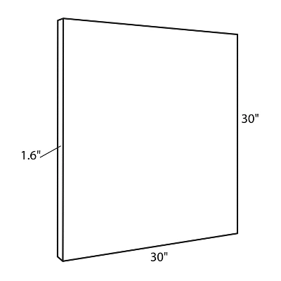 30" X 30" Sylvie I Feel Pretty Framed Canvas By Leah Nadeau Natural - Kate & Laurel All Things Decor 4 30" X 30" Sylvie I Feel Pretty Framed Canvas By Leah Nadeau Natural - Kate & Laurel All Things Decor - Image 4