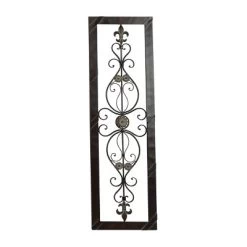 Metal Scroll Ornate Wall Decor With Black Frame Brown - Olivia & May 12 Metal Scroll Ornate Wall Decor With Black Frame Brown - Olivia & May -Wall Charm Deals Store GUEST a58938e8 f183 43a1 a7e4 8c1c40e1fefd
