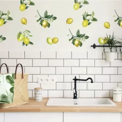 Lemon Peel And Stick Giant Wall Decal - RoomMates