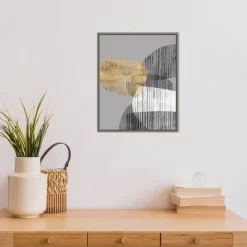 16" X 20" Adjacent Shapes I By Jennifer Goldberger Framed Canvas Wall Art - Amanti Art 7 16" X 20" Adjacent Shapes I By Jennifer Goldberger Framed Canvas Wall Art - Amanti Art -Wall Charm Deals Store GUEST a6ed41eb f383 4da4 b462 5e527134078a