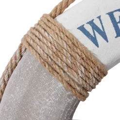 Resin Sign Rope Life Ring Wall Decor White - Olivia & May -Wall Charm Deals Store GUEST ac6d4116 bf12 4f08 9edc 4a02e5963328