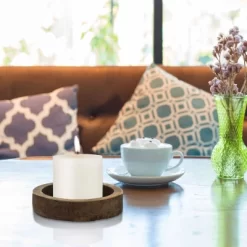 6pk Unscented Flat Top Smooth Pillar Candles White - Stonebriar Collection -Wall Charm Deals Store GUEST ae3a53d1 af03 4b40 ac9e 71f2b8698bfc