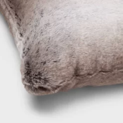 Neutral Faux Fur Throw Pillow - Threshold™ -Wall Charm Deals Store GUEST ae9f9390 4754 4bbf ac71 97795f1276f8