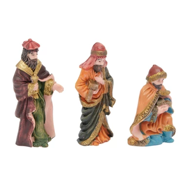 Bright Creations 10 Piece Mini Nativity Scene Figurine Set, Religious Christmas Decorations 6 Bright Creations 10 Piece Mini Nativity Scene Figurine Set, Religious Christmas Decorations - Image 6