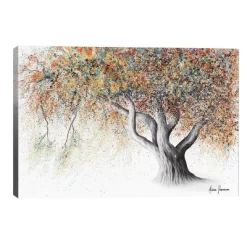 Rusty Autumn Tree By Ashvin Harrison Unframed Wall Canvas - ICanvas -Wall Charm Deals Store GUEST afc04db5 4656 468b 804d 4cc89397b306